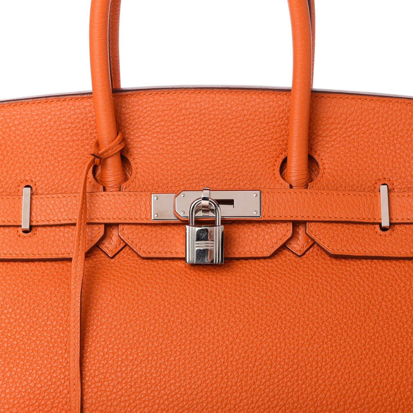 Togo Birkin 35 Orange
