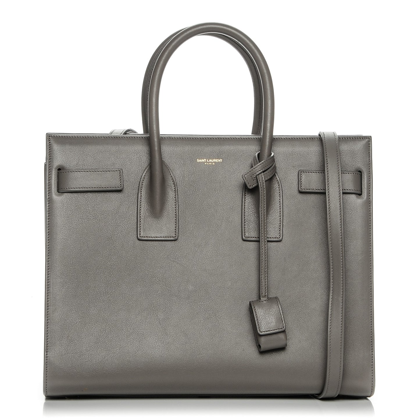 Calfskin Small Sac de Jour Fog