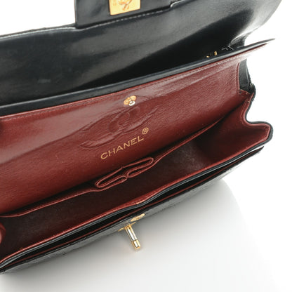 Chanel Lambskin Quilted Small Double Flap Black 5 of 10
