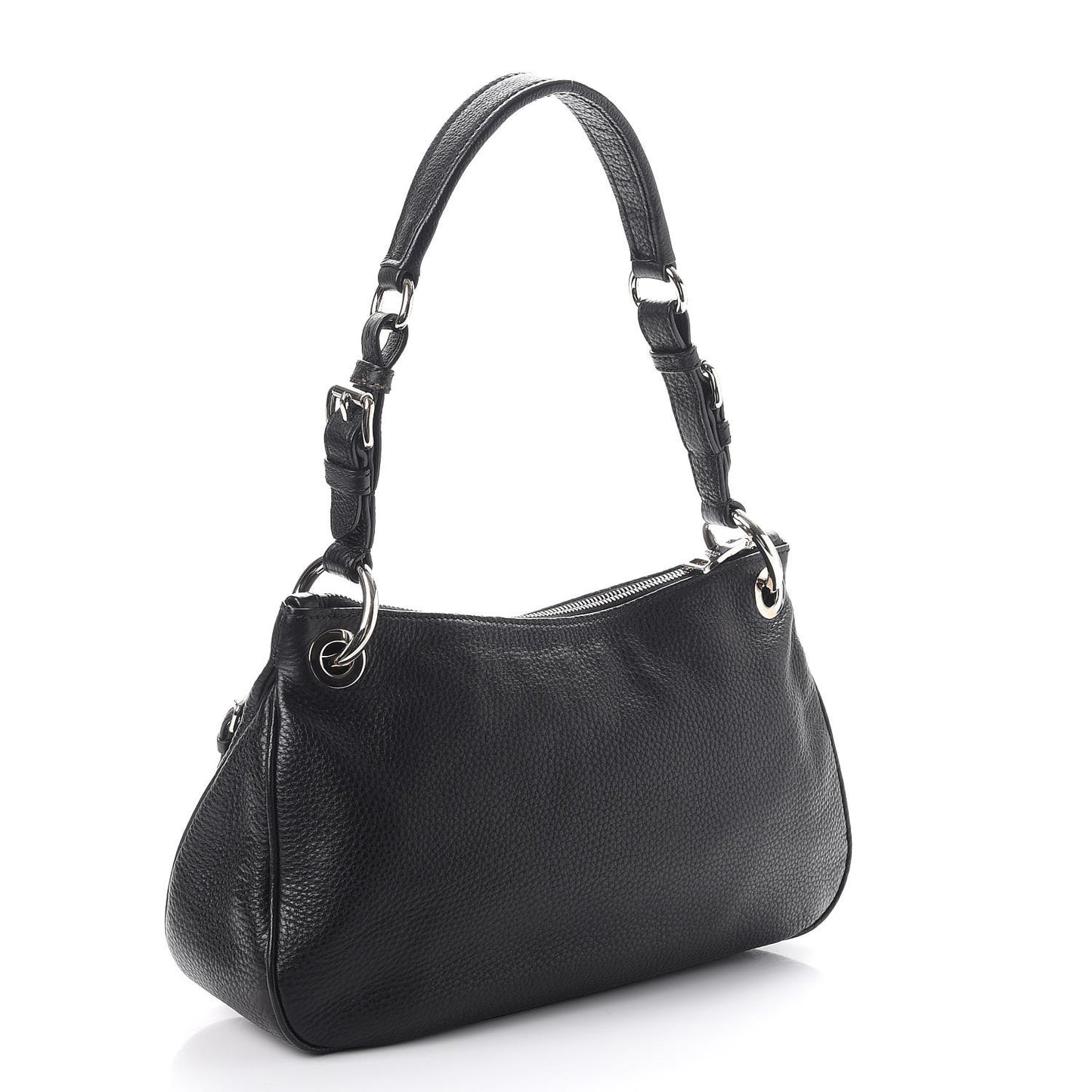 Vitello Daino Hobo Nero Black