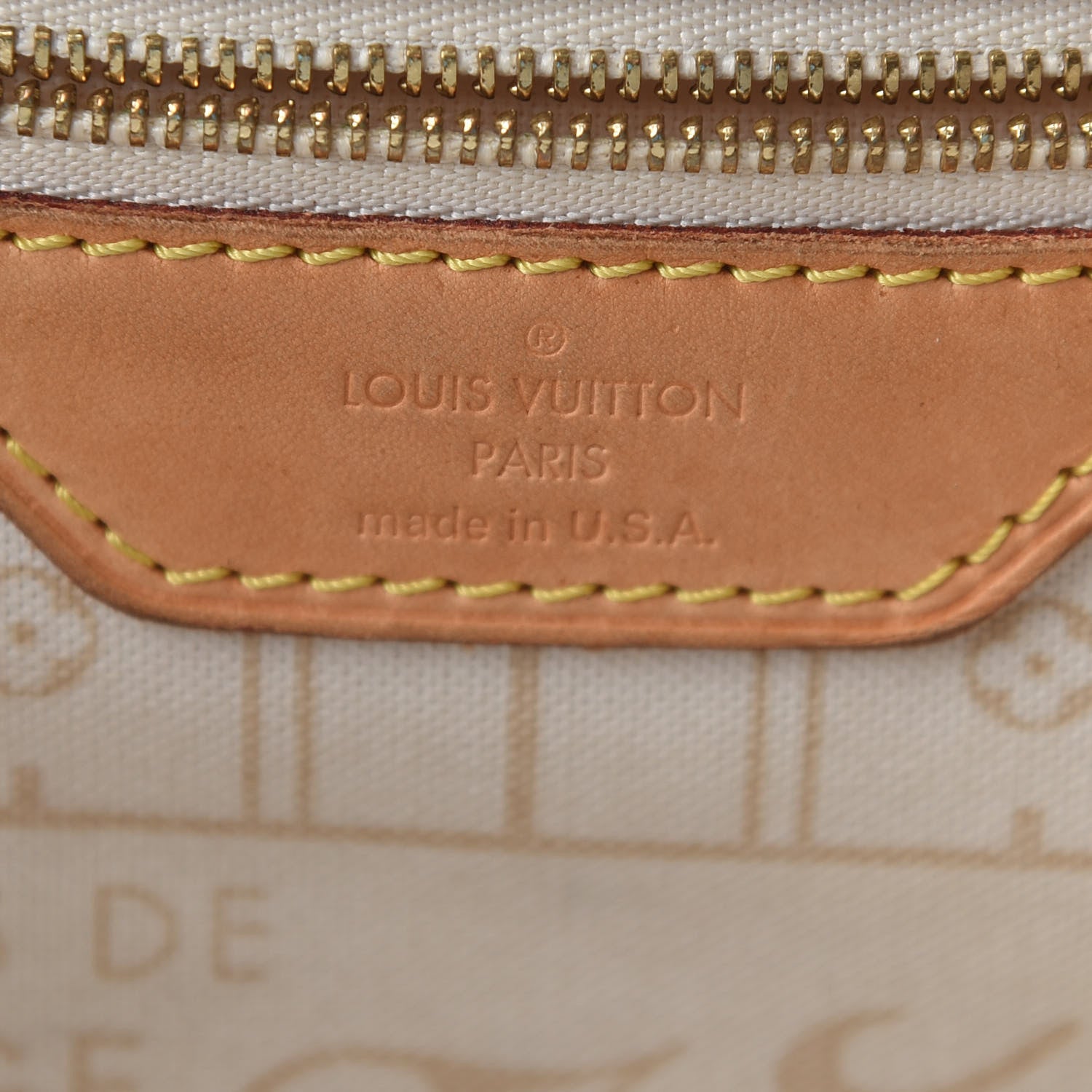 Louis Vuitton Damier Azur Neverfull MM 6 of 12