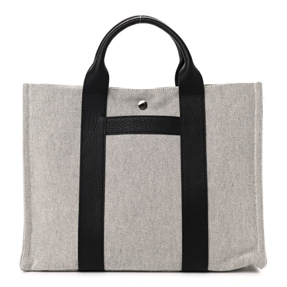 Hermes Buffle Skipper Toile Tote Black 1 of 8