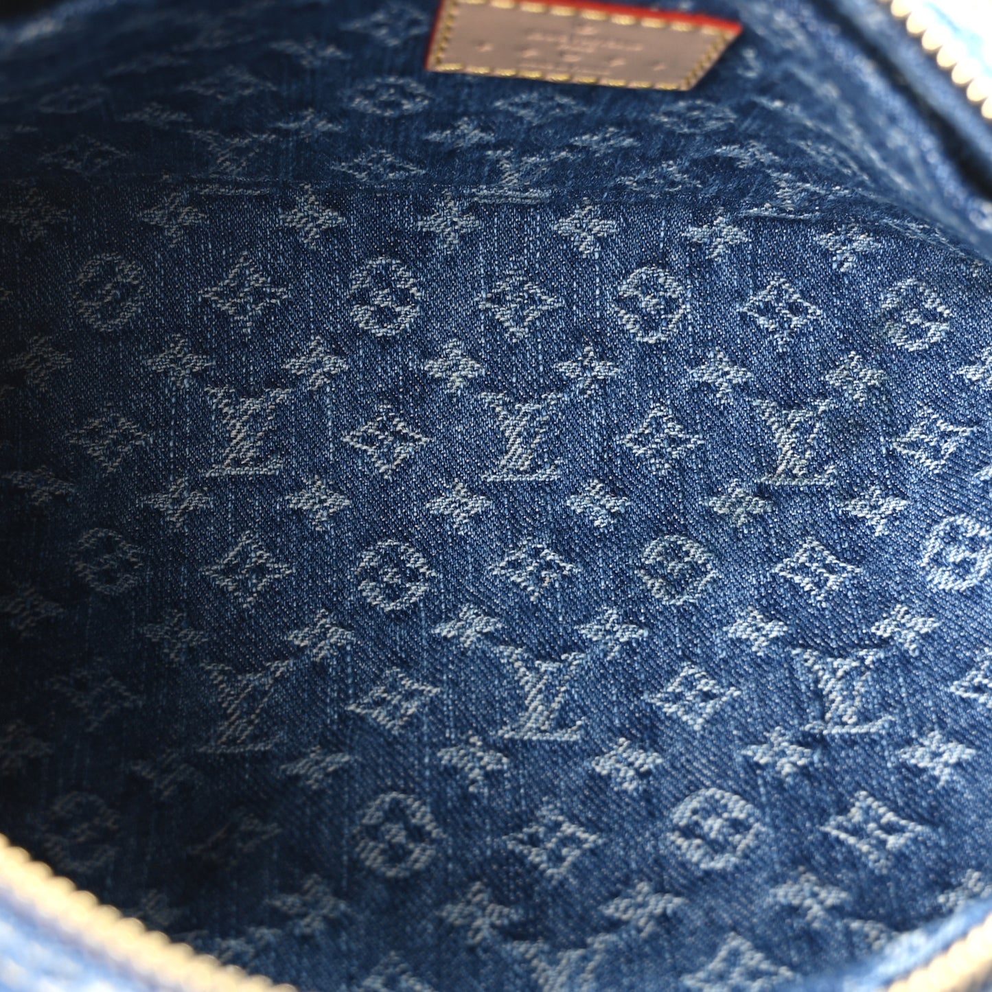 Monogram Denim Papillon Denim Blue