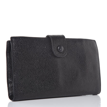 Chanel Caviar Timeless CC French Wallet Black 3 of 18