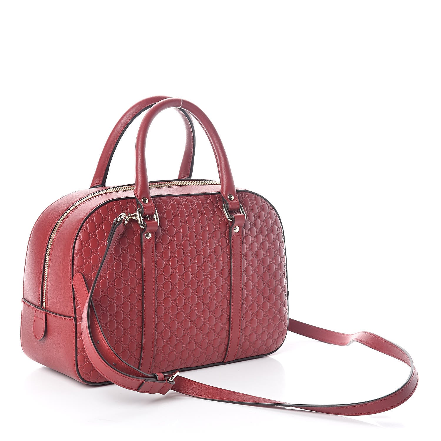 Gucci Soft Microguccissima Medium Crossbody Bag Rosso 3 of 9