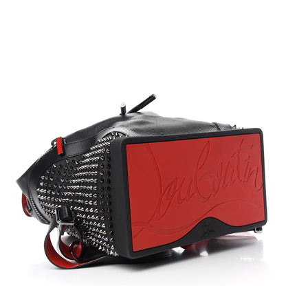 Christian Louboutin Calfskin Spiked Explorafunk Backpack Black 4 of 10