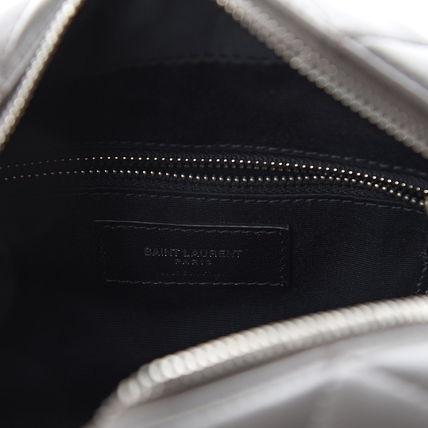 Saint Laurent Calfskin Y Quilted Monogram Small Loulou Bowling Bag Earth 5 of 8