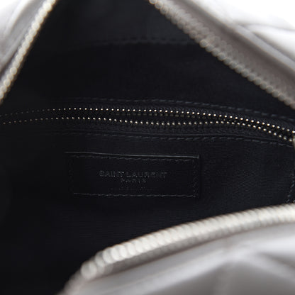 Saint Laurent Calfskin Y Quilted Monogram Small Loulou Bowling Bag Earth 5 of 8
