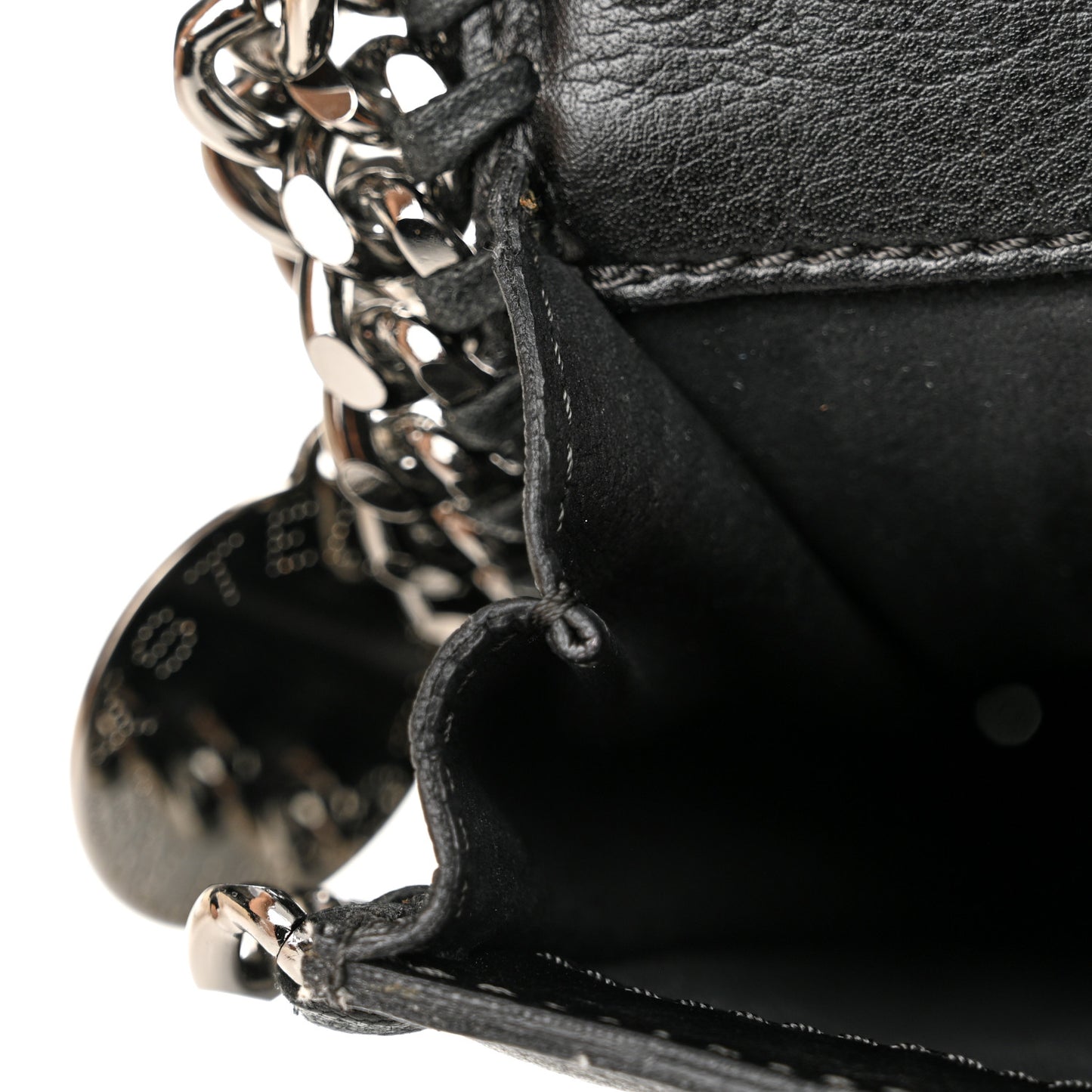 Braided Falabella Clutch Black