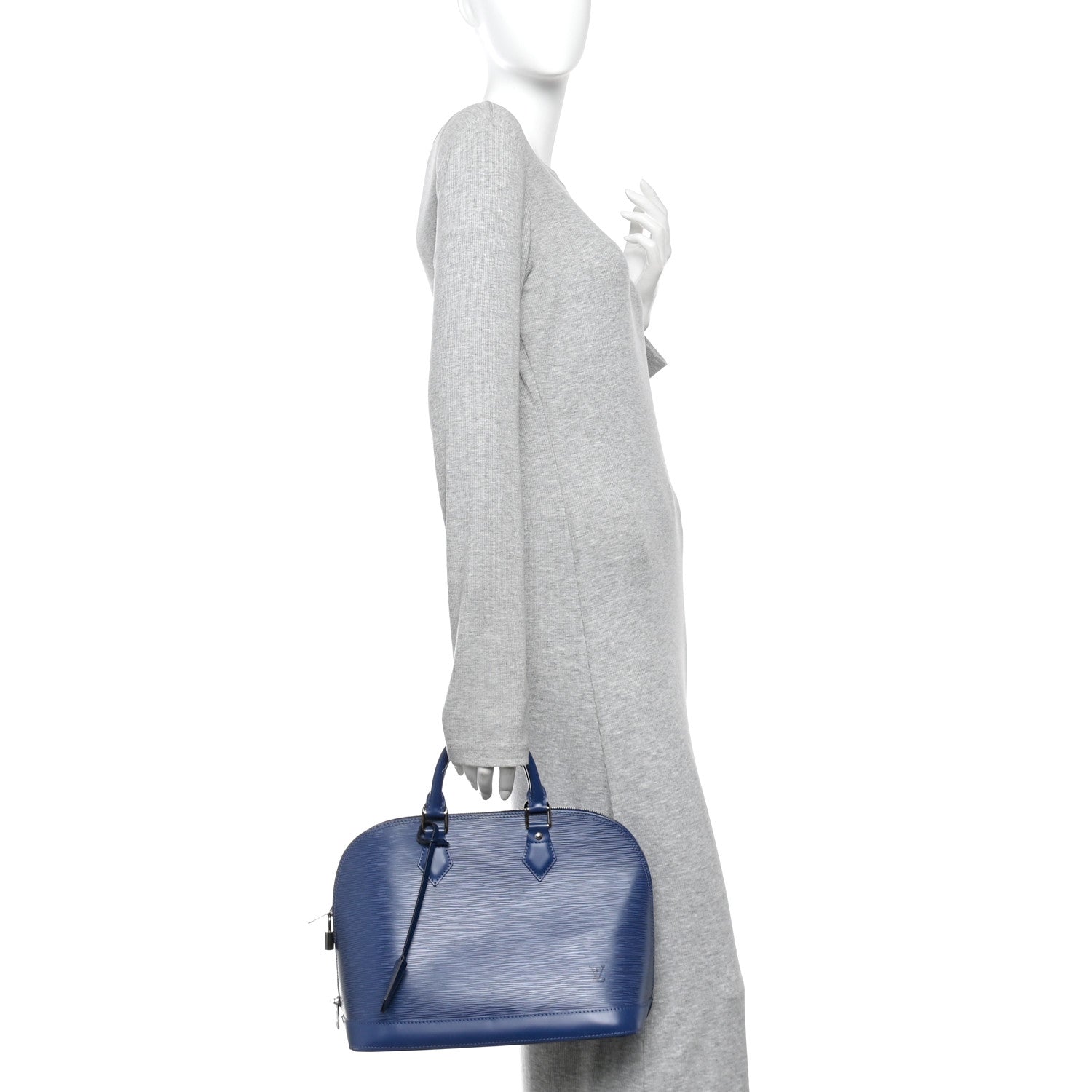 Louis Vuitton Epi Alma PM Indigo 2 of 15