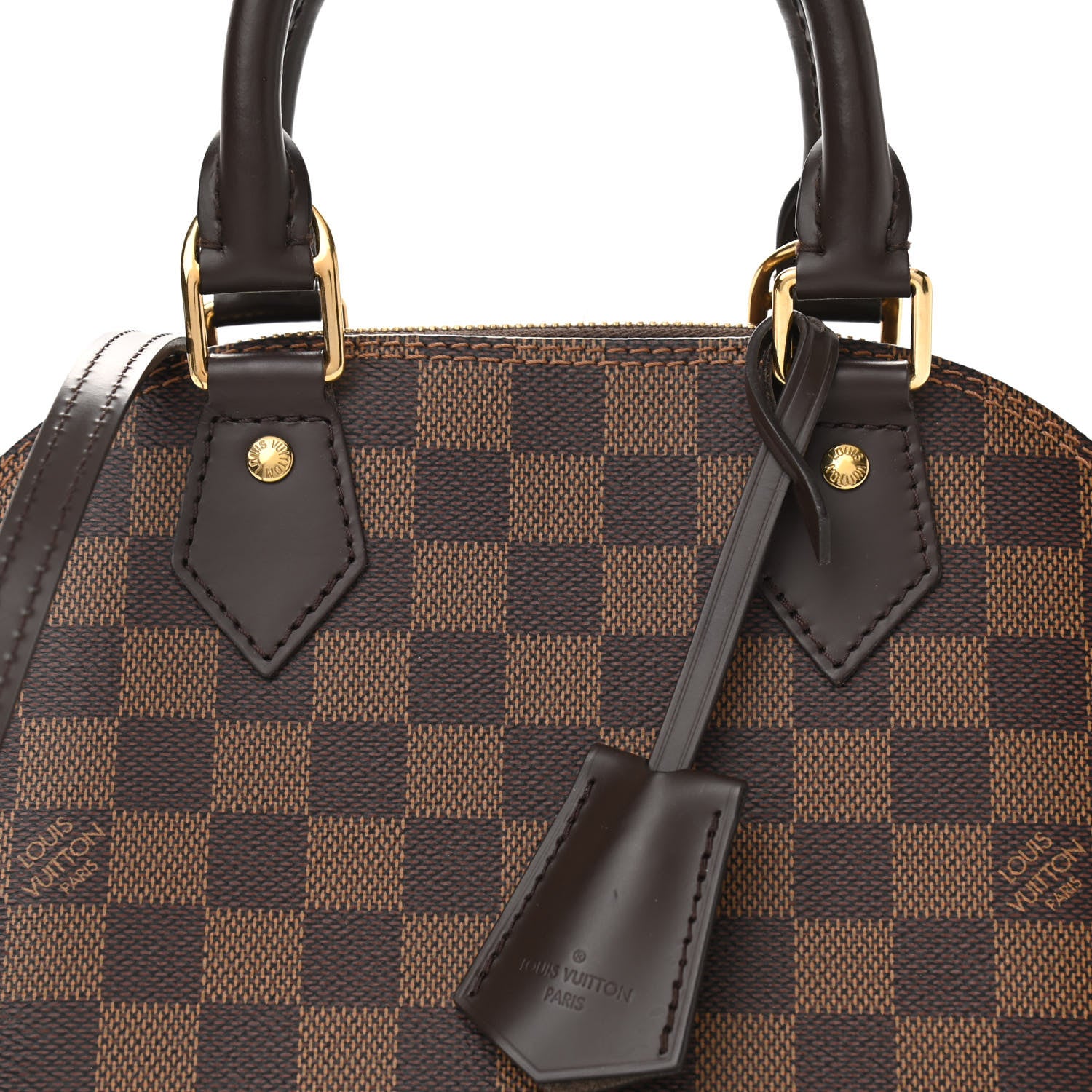 Louis Vuitton Damier Ebene Alma BB 7 of 10