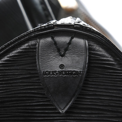 Louis Vuitton Epi Speedy 35 Black 6 of 7