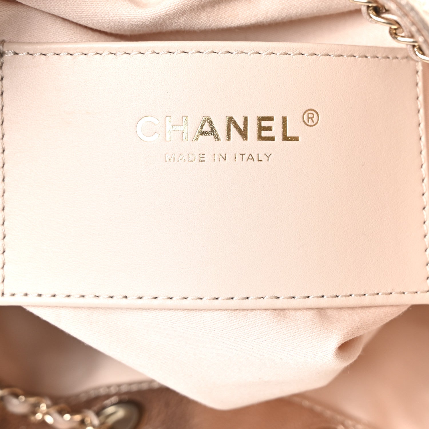 Chanel Metallic Caviar Quilted Small Chanel 25 Handbag Copper 6 of 11