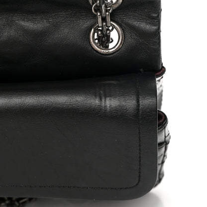 Chanel Aged Calfskin Quilted 2.55 Reissue 225 Flap Black 11 of 16