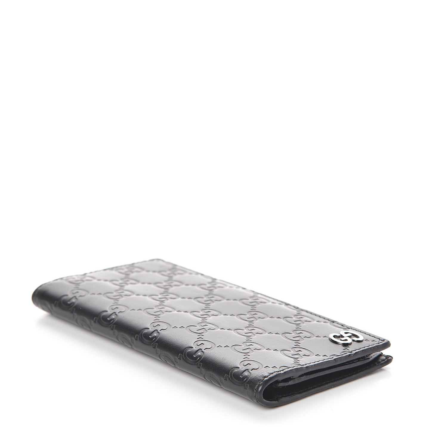 Guccissima Signature Dorian Long Wallet Black