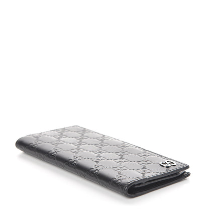 Gucci Guccissima Signature Dorian Long Wallet Black 3 of 5