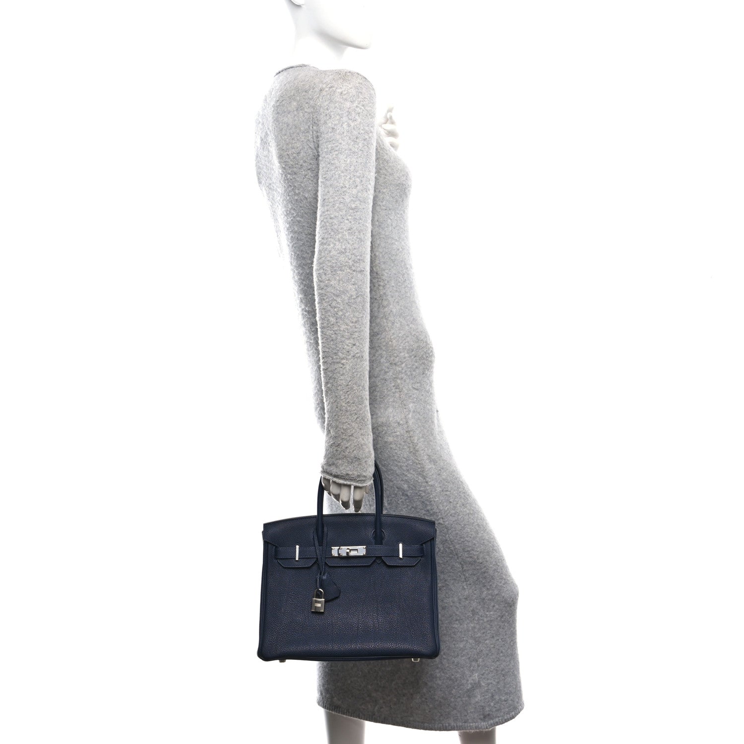 Hermes Togo Birkin 30 Bleu Nuit 2 of 12