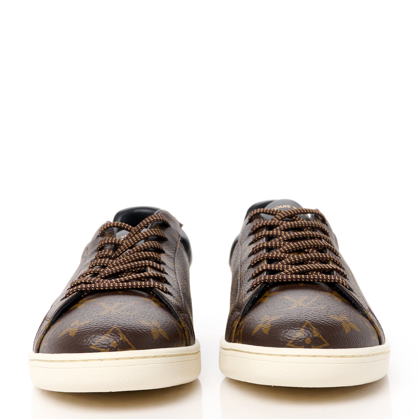 Calfskin Monogram Mens Luxembourg Sneakers 9.5