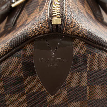Louis Vuitton Damier Ebene Speedy 30 8 of 8