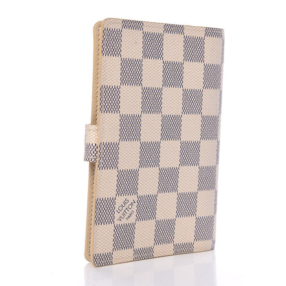 Louis Vuitton Damier Azur Small Ring Agenda Cover 3 of 7