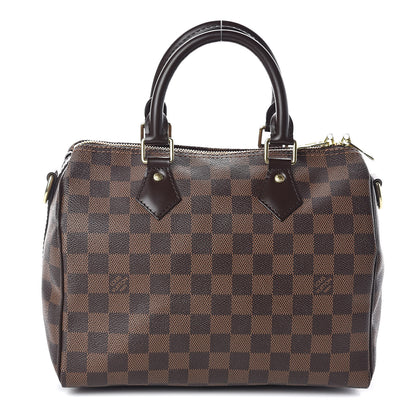 Louis Vuitton Damier Ebene Speedy Bandouliere 25 1 of 10