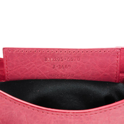 Balenciaga Agneau Classic Hardware Mini City Rose Bombon Raspberry 7 of 7