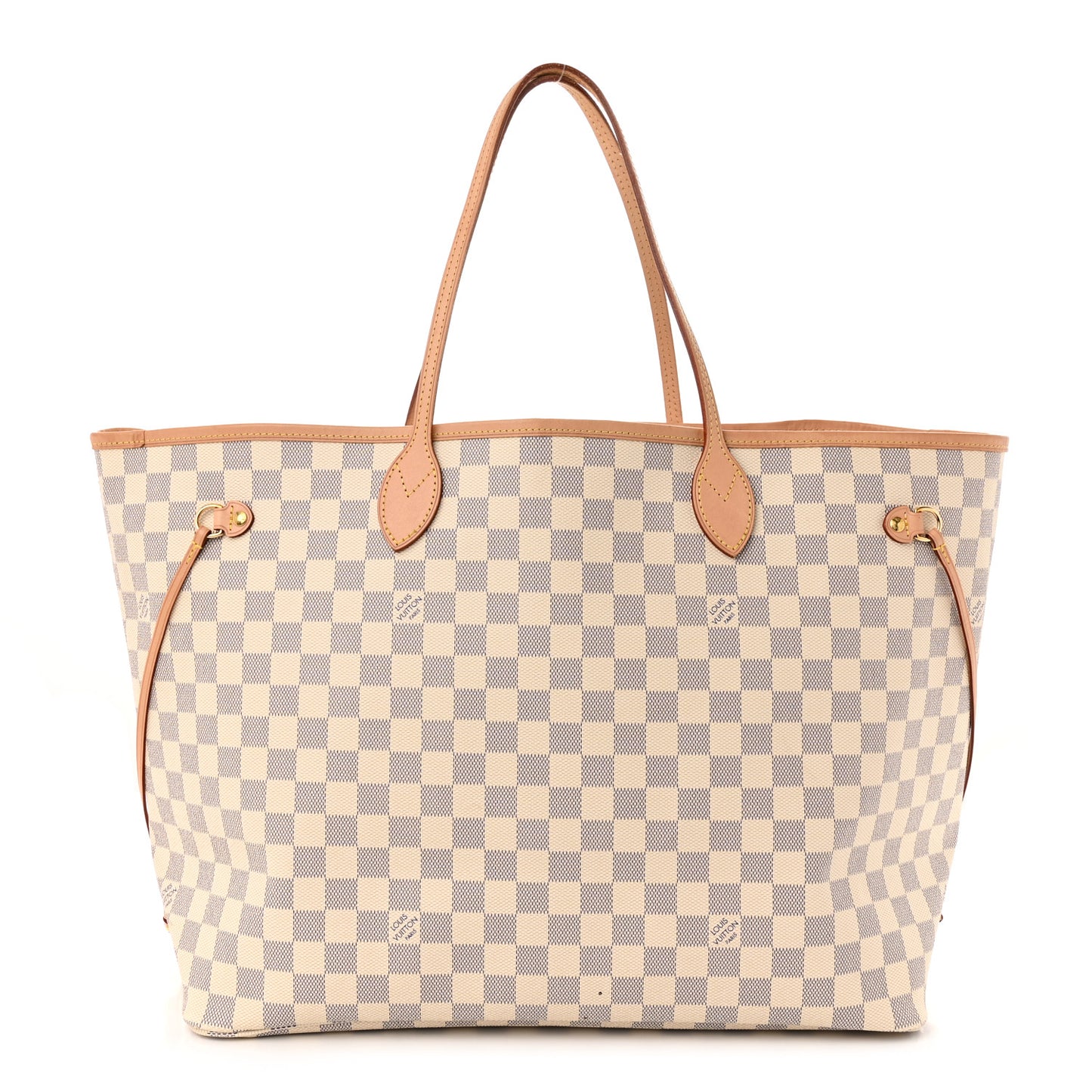 Damier Azur Neo Neverfull GM Rose Ballerine