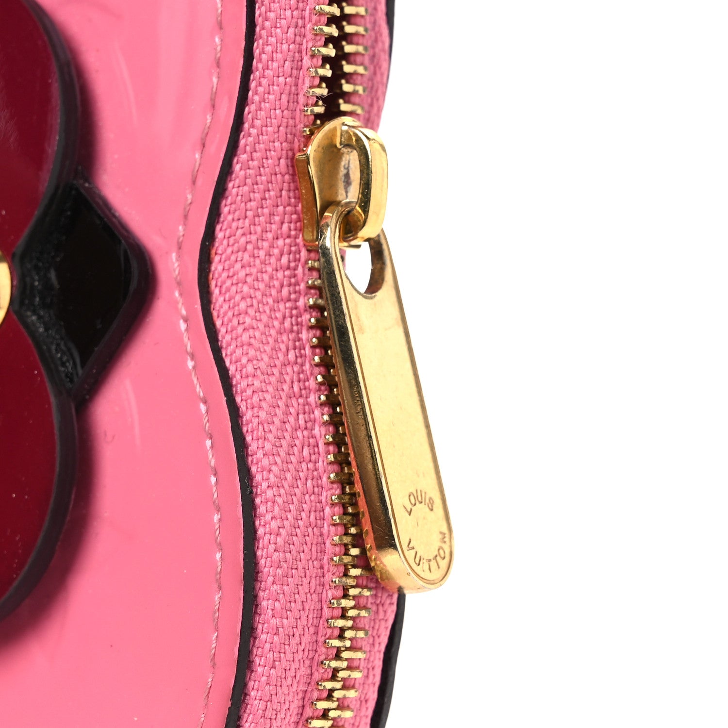 Louis Vuitton Vernis Flower Heart Coin Purse Light Pink 8 of 10