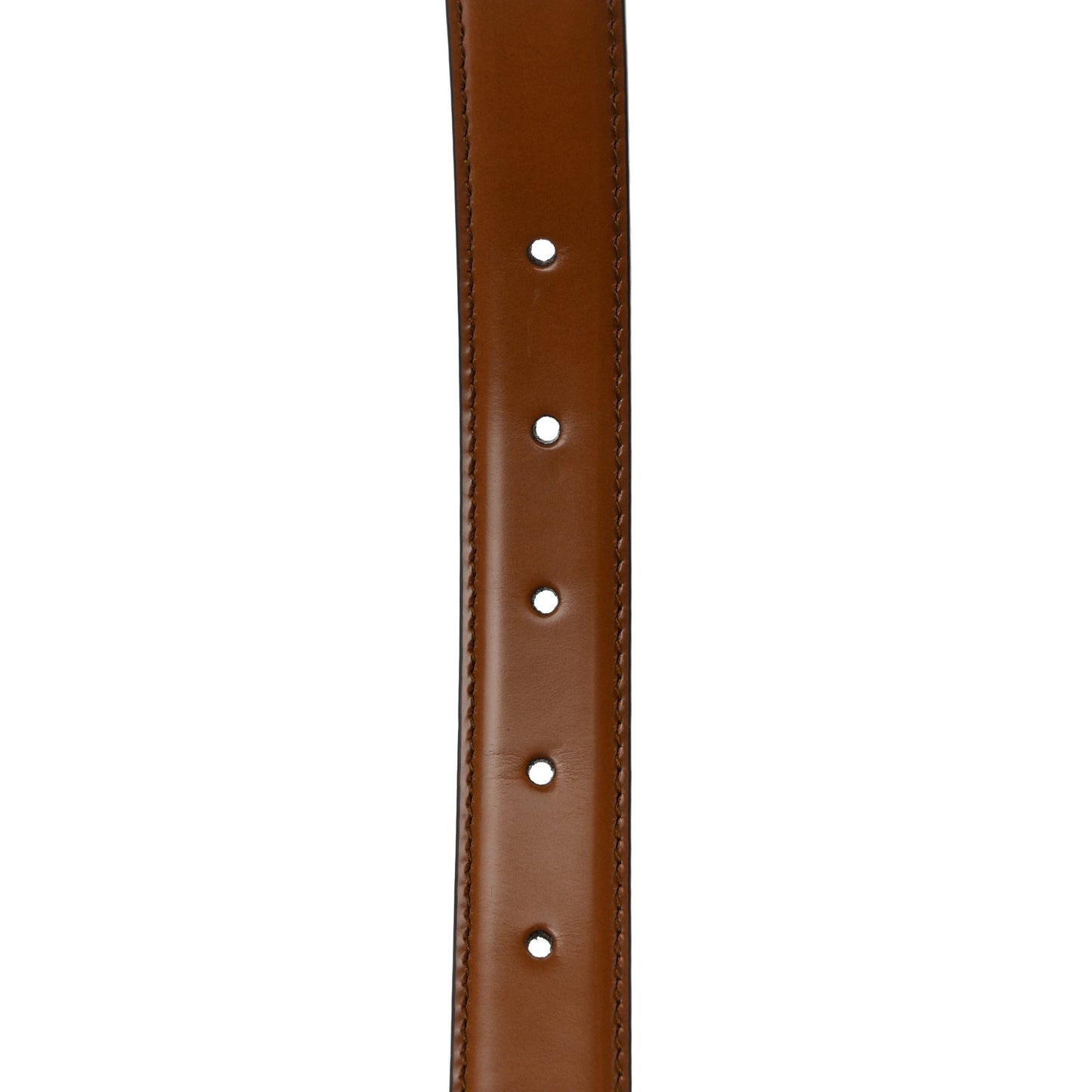 Calfskin Icaro G Cube 25mm Belt 95 38 Brown
