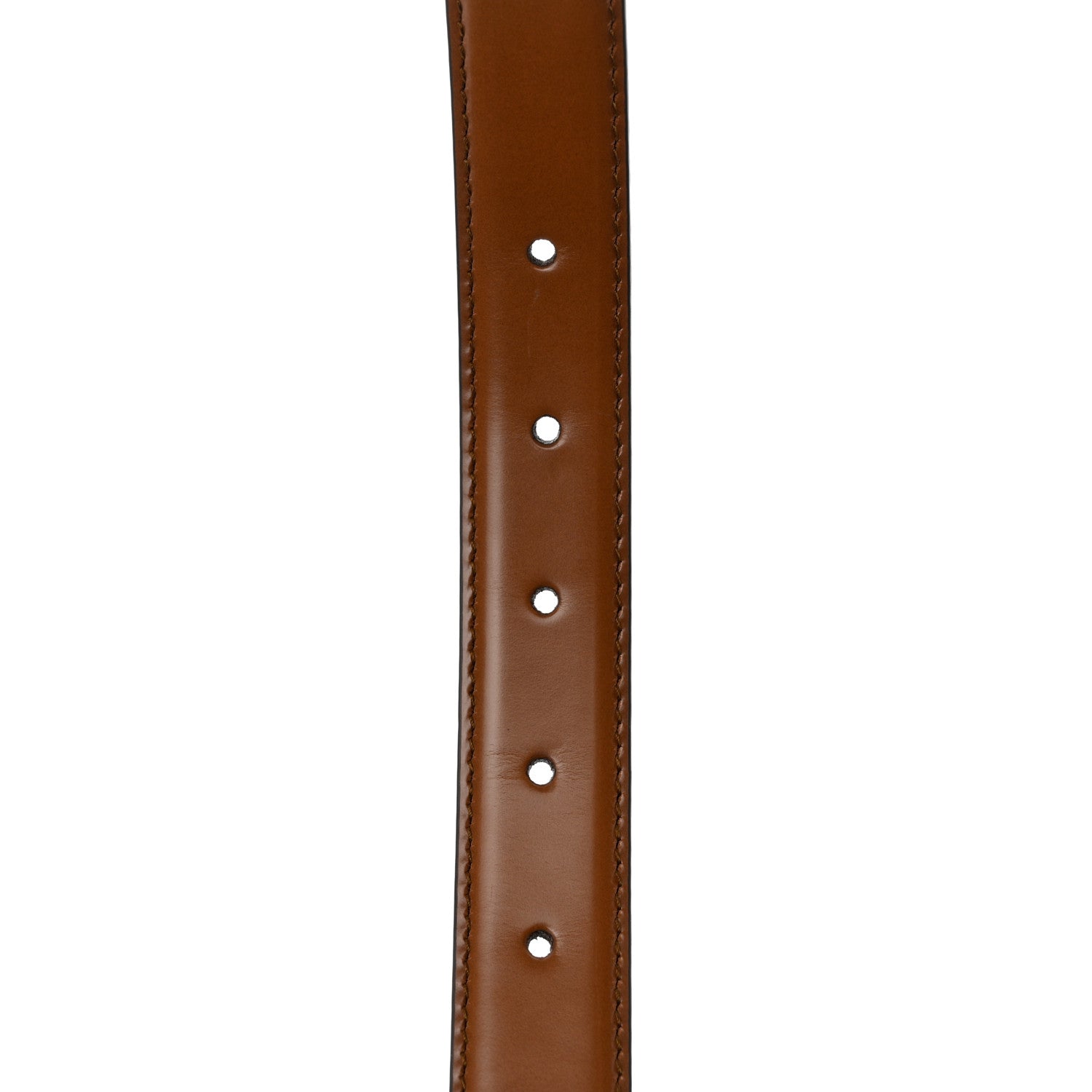 Gucci Calfskin Icaro G Cube 25mm Belt 95 38 Brown 3 of 5