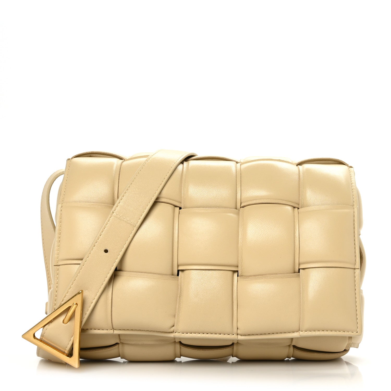 Bottega Veneta Nappa Maxi Intreccio Padded Cassette Crossbody Bag Porridge 1 of 7