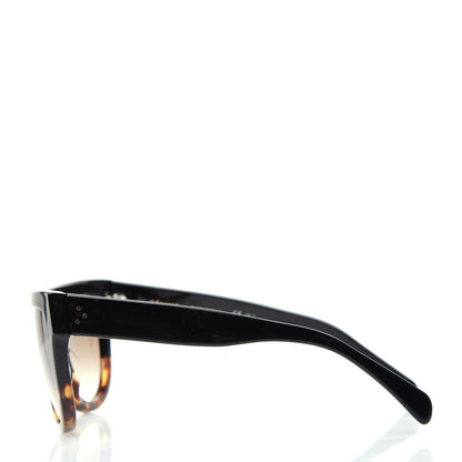 Celine Shadow Sunglasses CL 41026/S Black Havana 3 of 8