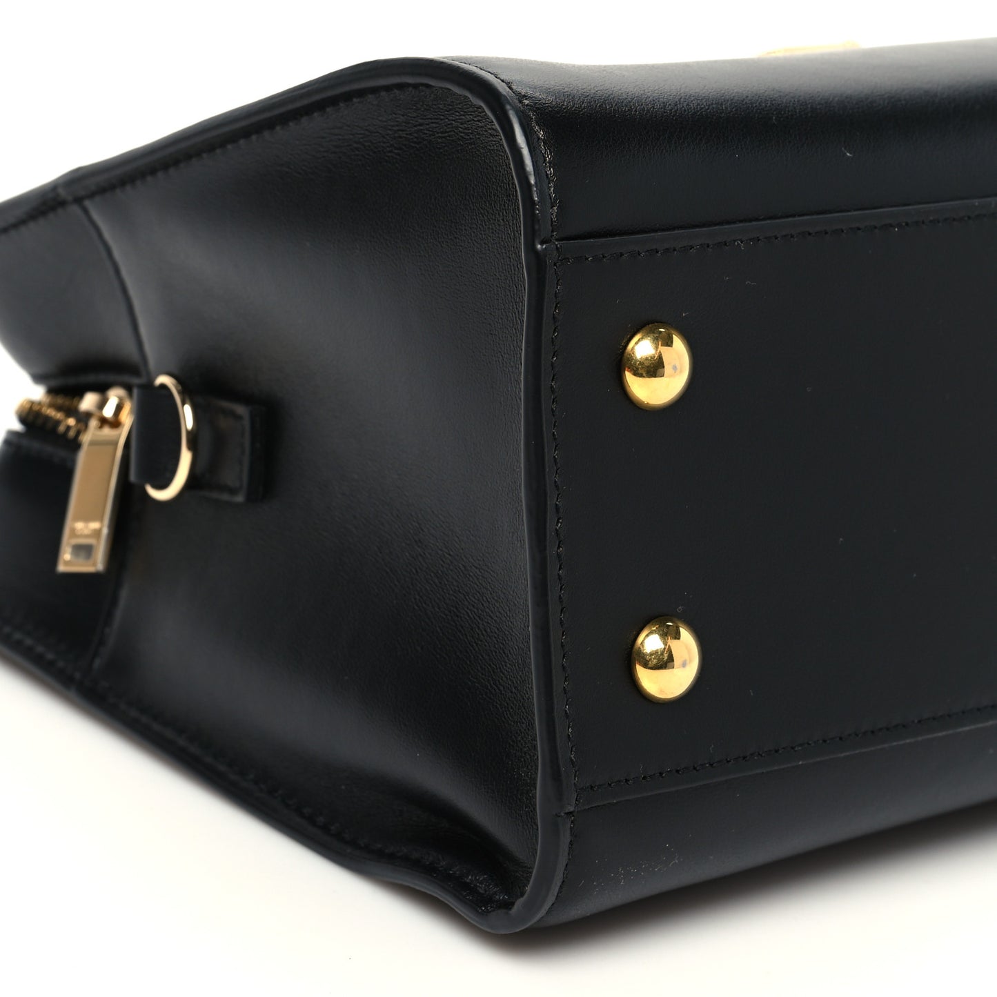 Calfskin Monogram Baby Cabas Black