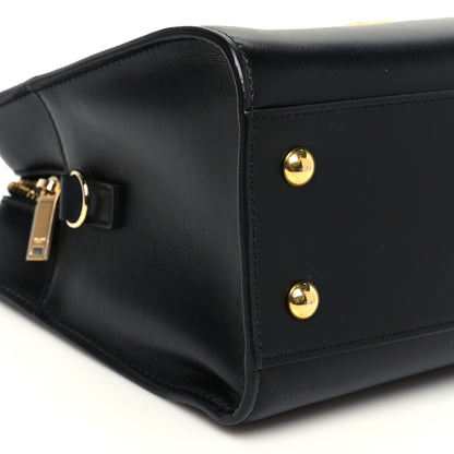 Saint Laurent Calfskin Monogram Baby Cabas Black 10 of 11