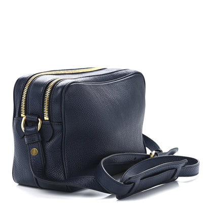Prada Vitello Phenix Camera Bag Baltico 2 of 11