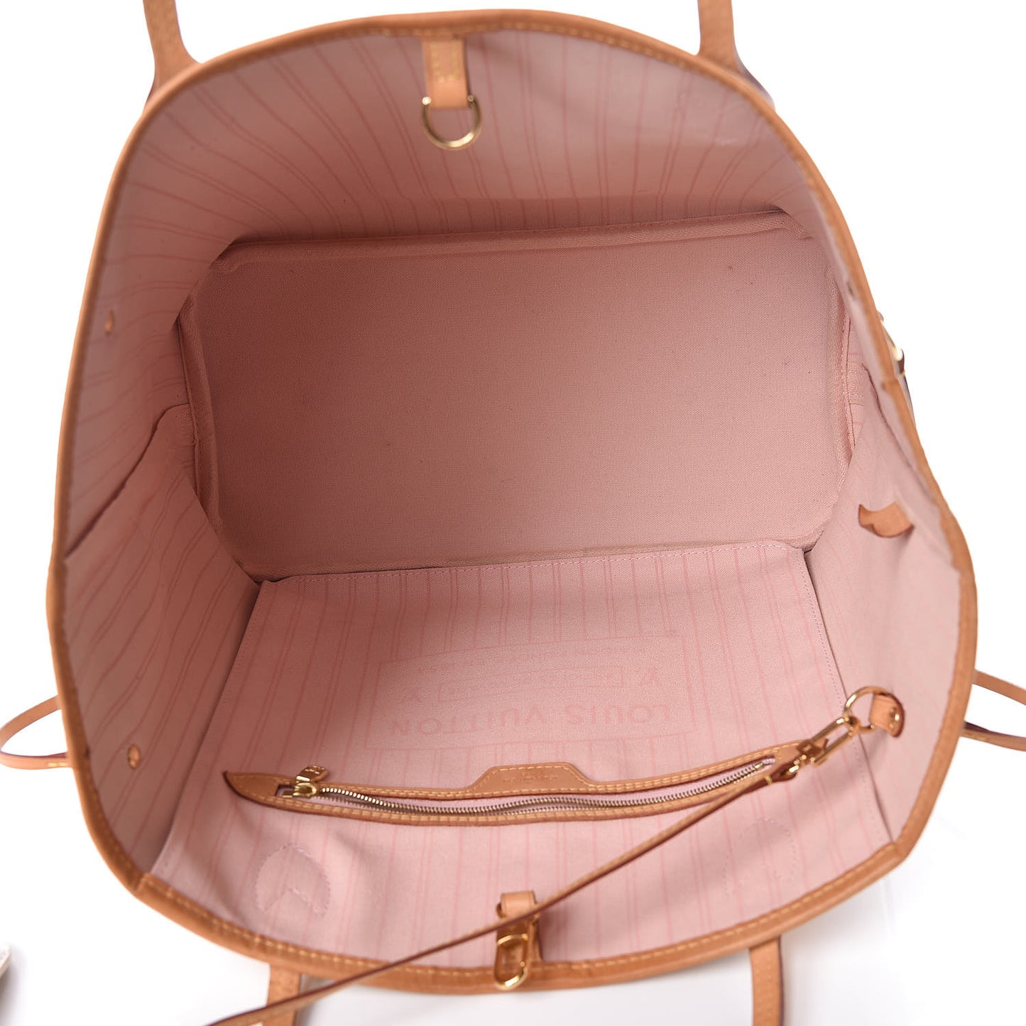 Damier Azur Neo Neverfull MM Rose Ballerine