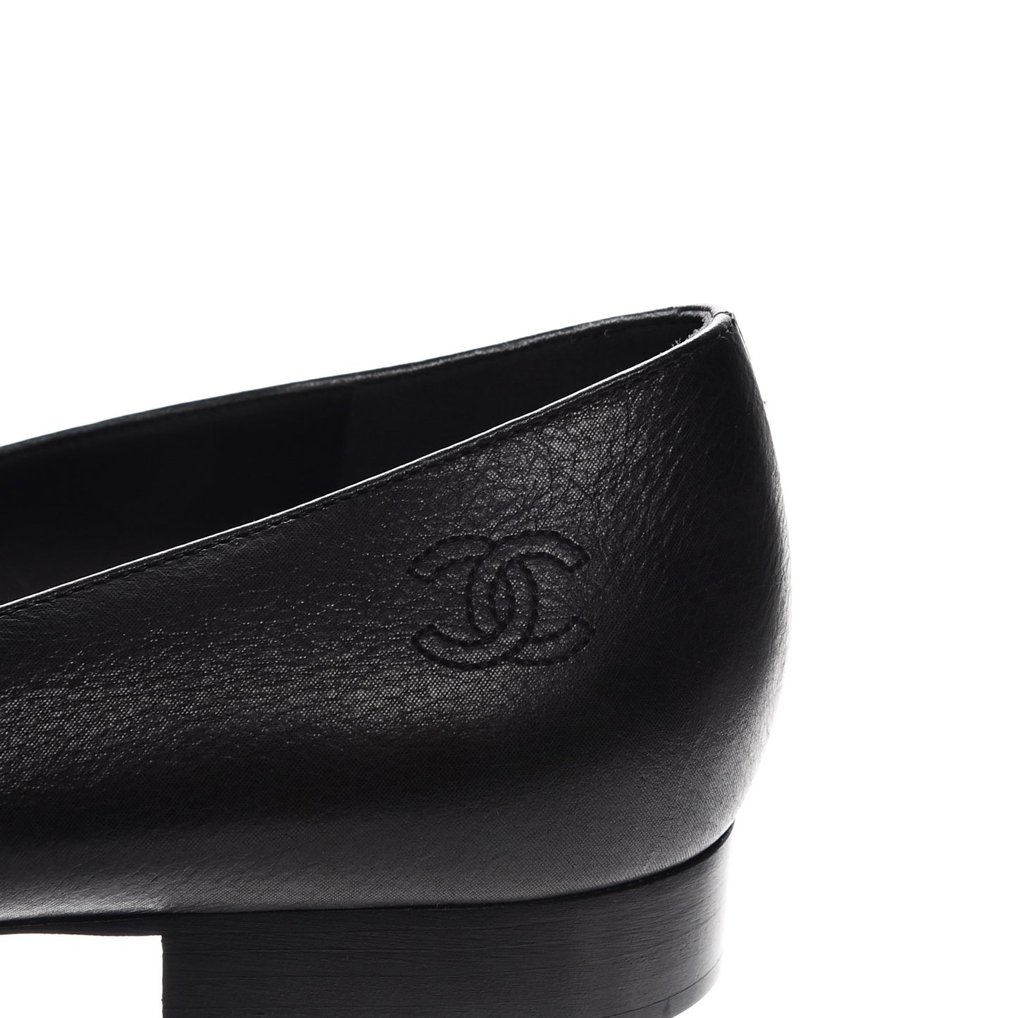 Buffalo Glitter Bow Ballerina Flats 38.5 Black