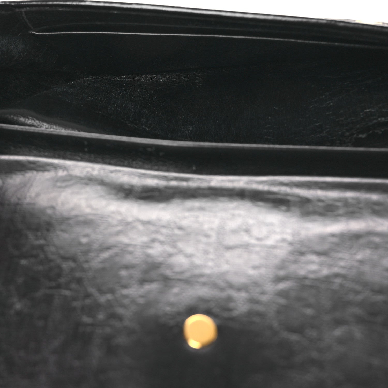 Christian Dior Monogram Flap Clutch Beige Black 5 of 13
