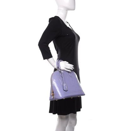 Louis Vuitton Vernis Alma PM Lilac 2 of 9