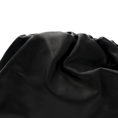 Bottega Veneta Smooth Butter Calf The Pouch Oversized Clutch Black 7 of 9