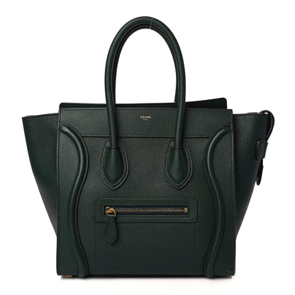 Celine Drummed Calfskin Micro Luggage Amazone 1 of 8