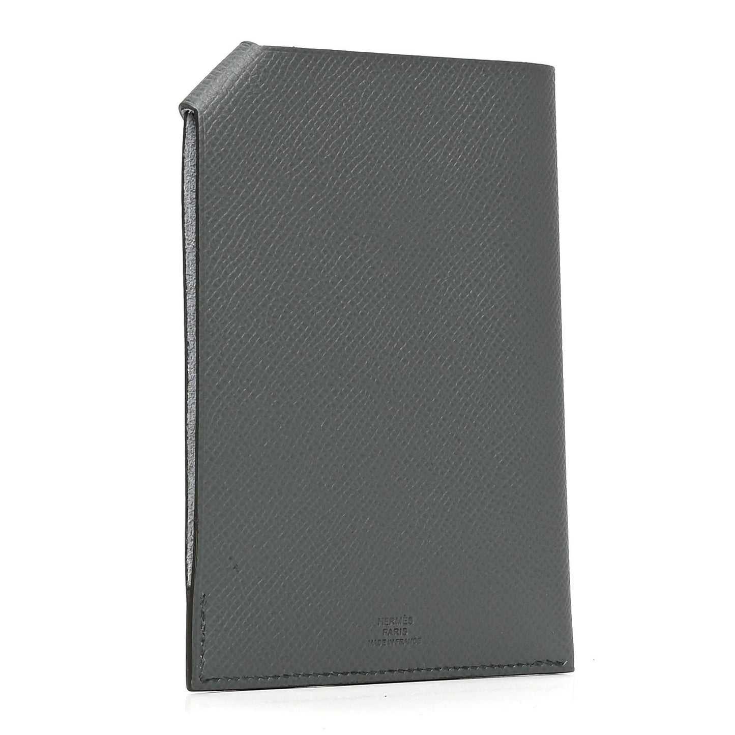 Epsom Tarmac PM Passport Holder Vert Amande