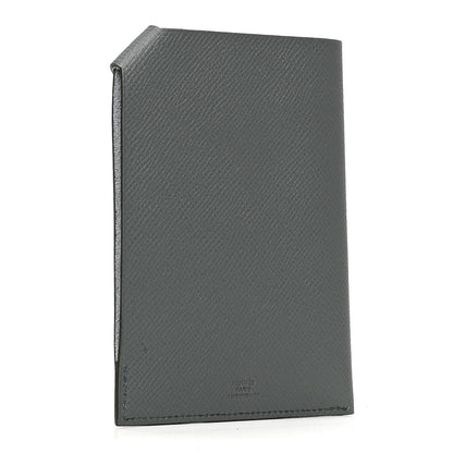 Hermes Epsom Tarmac PM Passport Holder Vert Amande 2 of 4