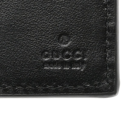 Gucci Plutone Calfskin Logo Bi-Fold Wallet Black 6 of 8