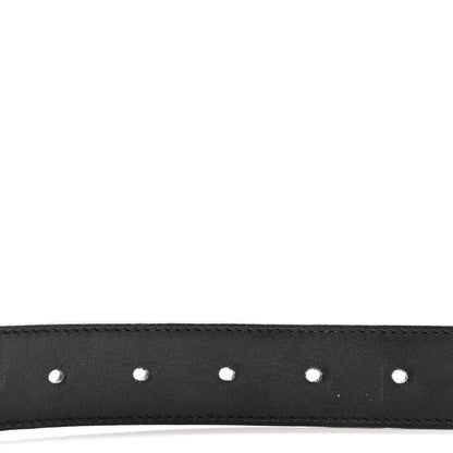 Gucci Calfskin Double G 30mm Belt 80 32 Black 3 of 6