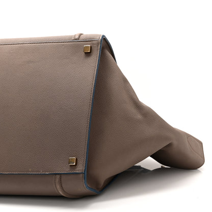 Celine Baby Grained Calfskin Medium Phantom Luggage Taupe 10 of 16