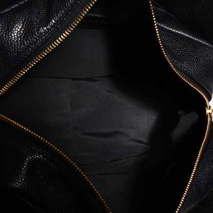 Chanel Caviar Quilted Petit Timeless Tote PTT Black 5 of 7