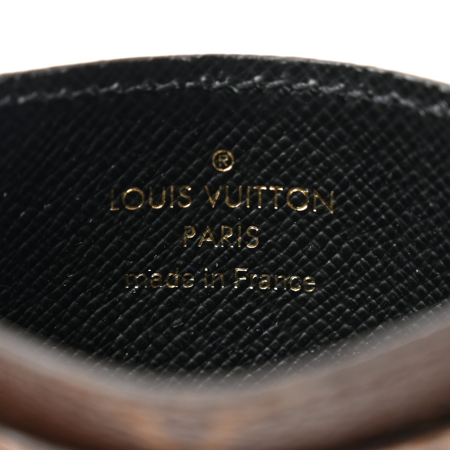 Reverse Monogram Card Holder