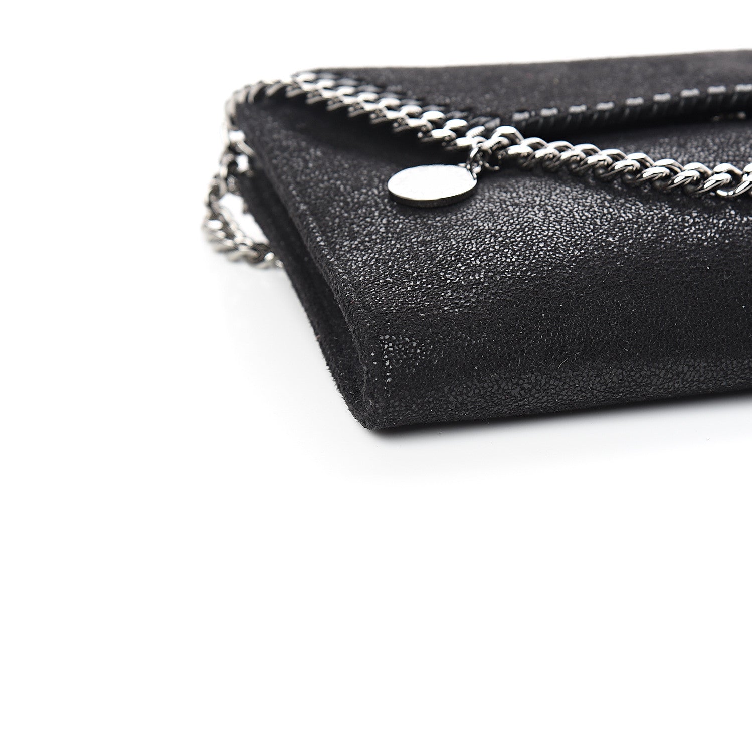 Stella McCartney Shaggy Deer Falabella Mini Crossbody Bag Black 7 of 9