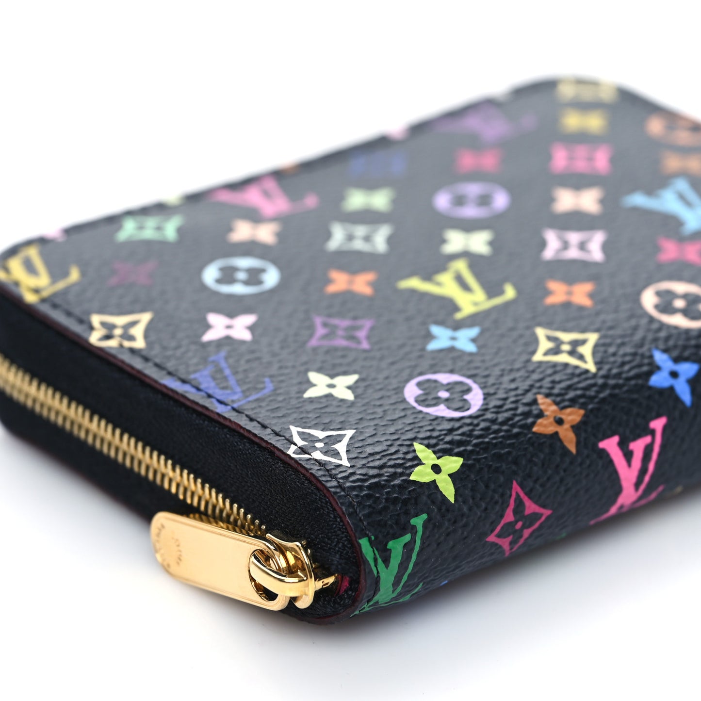 Monogram Multicolor Zippy Coin Purse Black Grenade